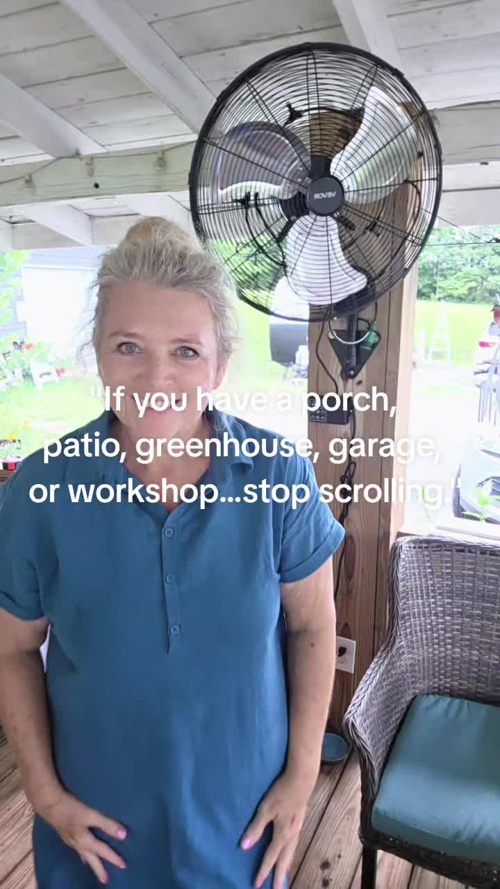 TikTok post by an influencer for Vevor Outdoor Store US. Caption reads: The one thing I didn't realize I needed until I....
