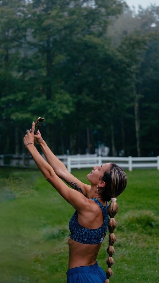 Instagram post by @teagyluvs for Xendurance. Caption reads: [...] endurance one week challenge with....