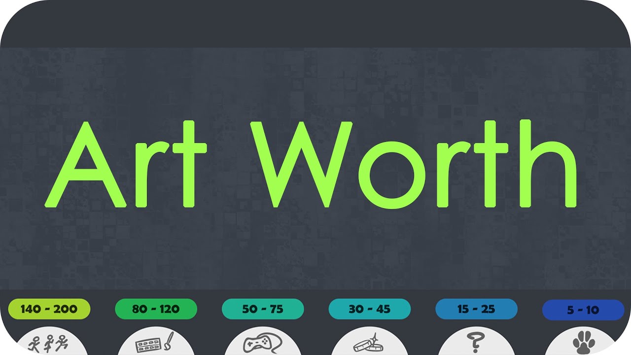 YouTube post by @CrownePrince for Amino Apps. Caption reads: How Much is Your Art Worth? [Scribble Kibble].