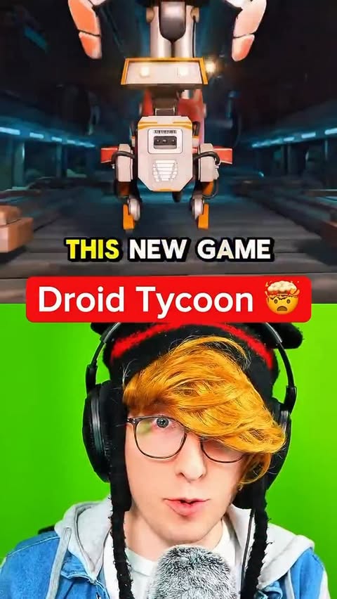 Instagram post by @kreekcraft for Fortnite. Caption reads: [...] You can check out Droid Tycoon on Fortnite....