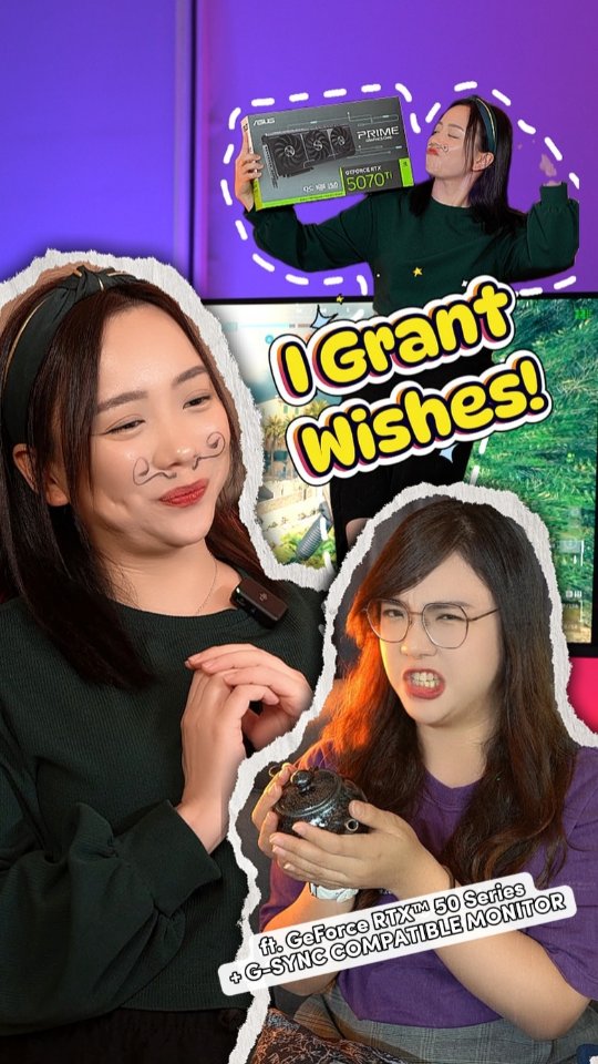 Instagram post by @xiaoting_xt for ASUS. Caption reads: [...] have better gaming performances with the....