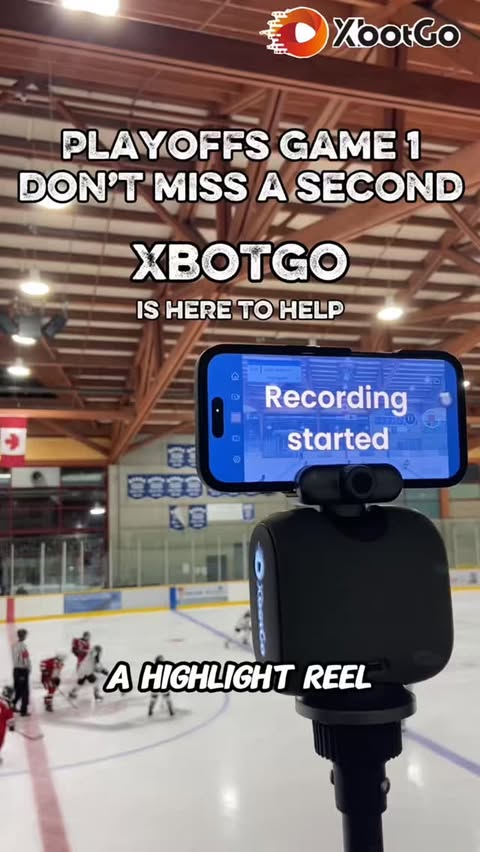 Instagram post by @dj.tiling for XbotGo. Caption reads: Filming sports or creating content, the....