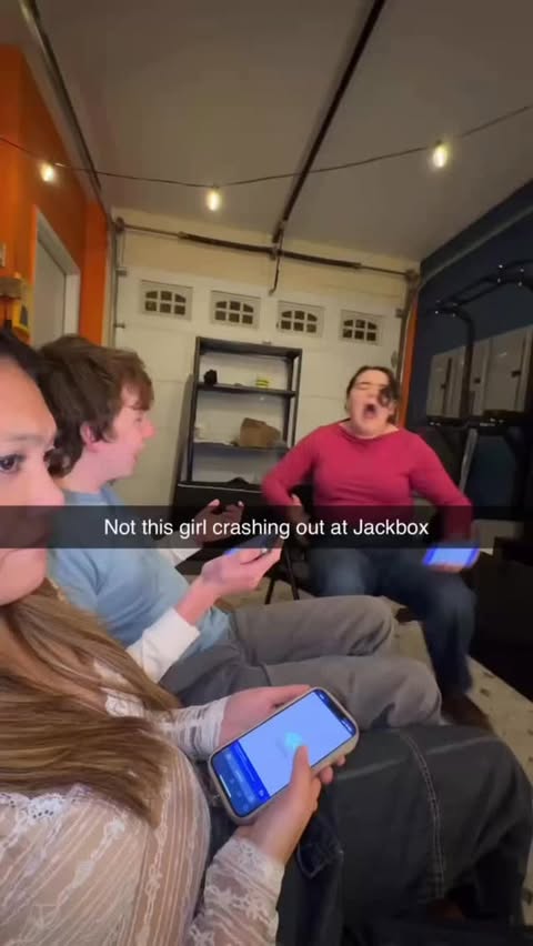 Instagram post by @gracereiter1 for Jackbox Games. Caption reads: [...] now just in time for the holidays! @Jackbox....