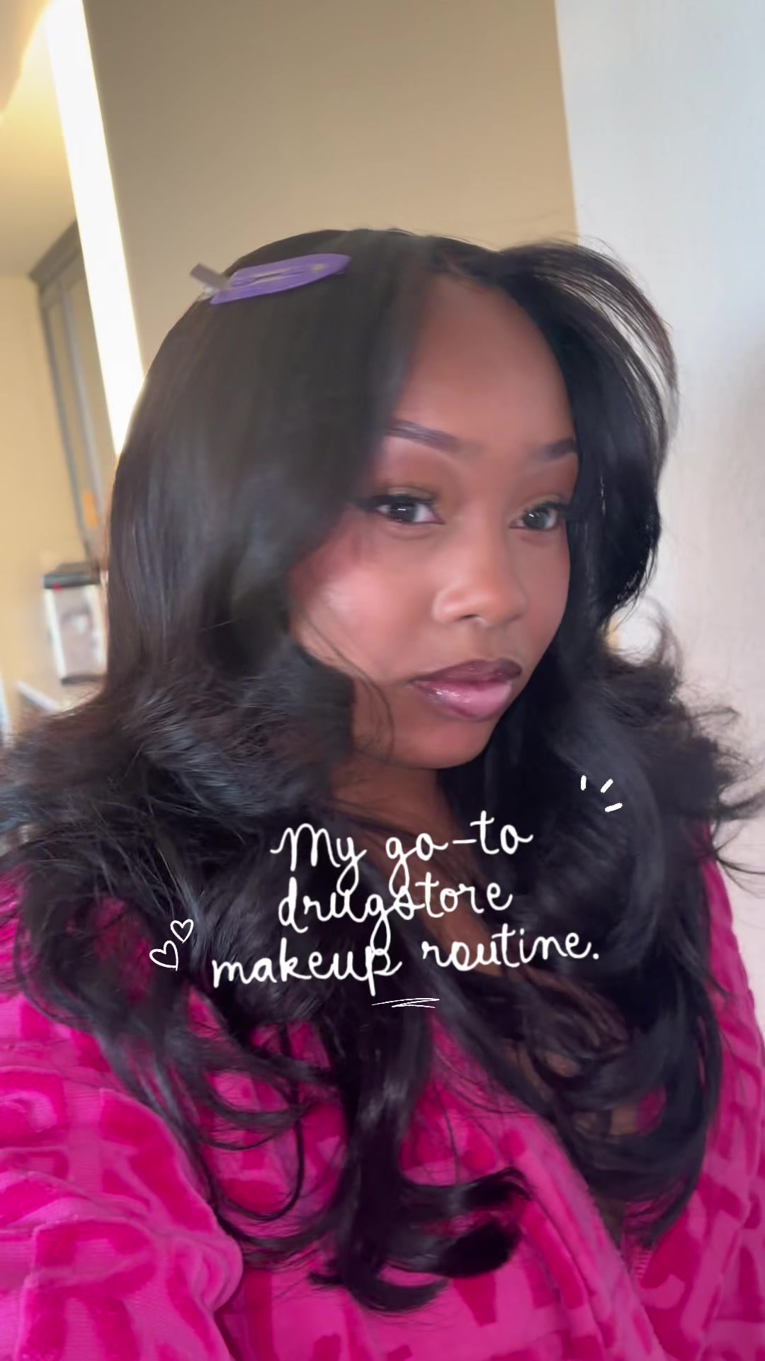 TikTok post by @kheumani0 for TOPICALS. Caption reads: [...] friendly soft beat🎀 @elfcosmetics @TOPICALS....