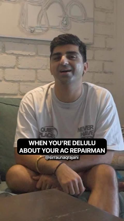 Instagram post by @sirraunaqrajani for Urban Company. Caption reads: [...] with this punctuality? Grateful for....