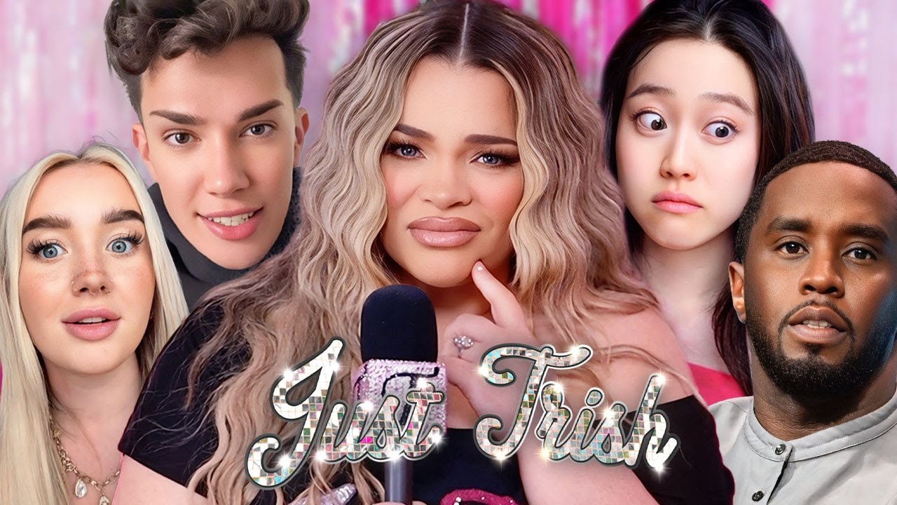 YouTube post by @justtrishpodcast for Morgan & Morgan. Caption reads: Why Does Everyone Forgive James Charles? +....