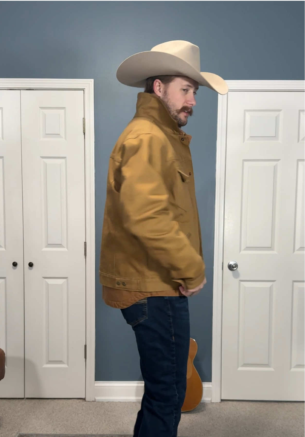 TikTok post by @codycowboymoseley for Ely Cattleman. Caption reads: @Ely Cattleman is leading the pack with their....