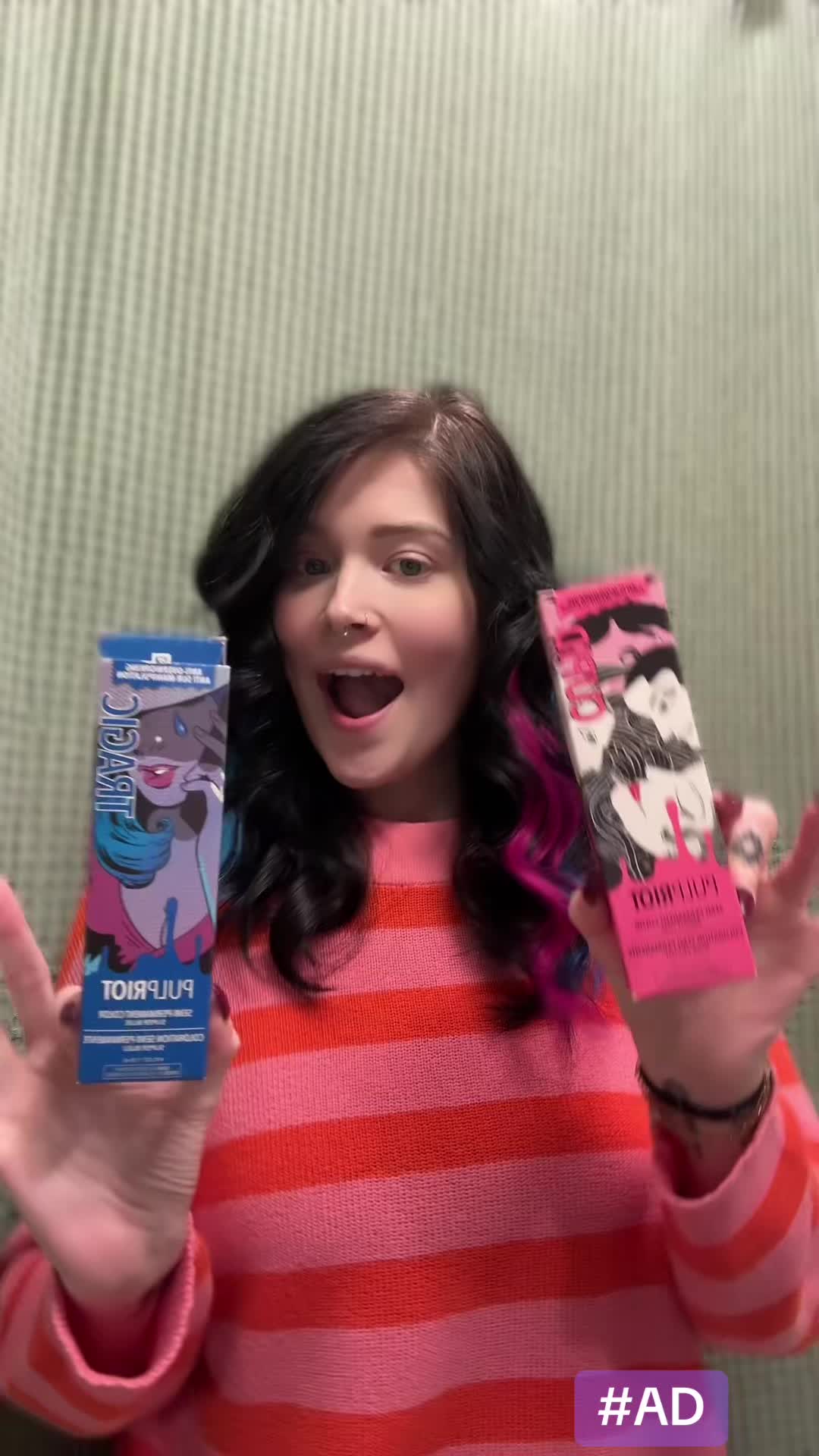 TikTok post by @siiriparkss for SalonCentric. Caption reads: No, I’m not feeling better lol. BUT at least my....