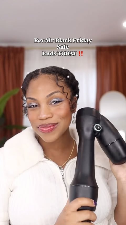 Instagram post by @breezyspuffs for RevAir. Caption reads: [...] With the busy holiday season coming up....