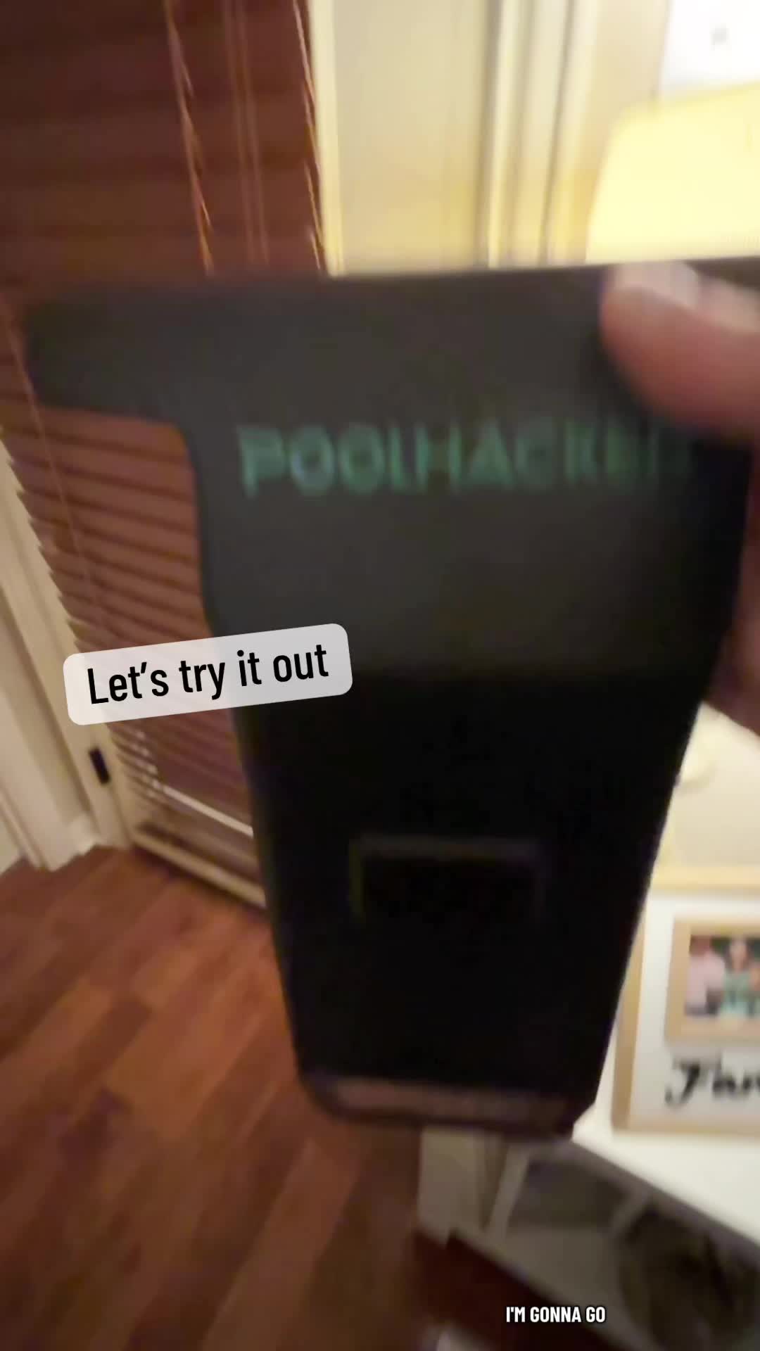 TikTok post by @amandemic1 for Poolhacker. Caption reads: [...] solar light is a definite must have!....
