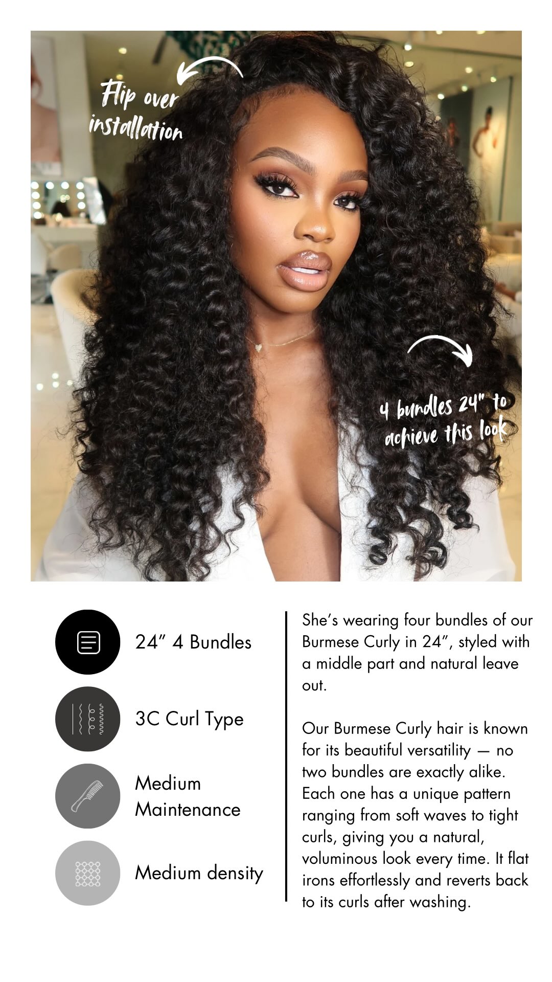 Instagram post by @missmichuki for D Hair Boutique. Caption reads: [...] Quickweave using 3 bundles of @dhairboutique....