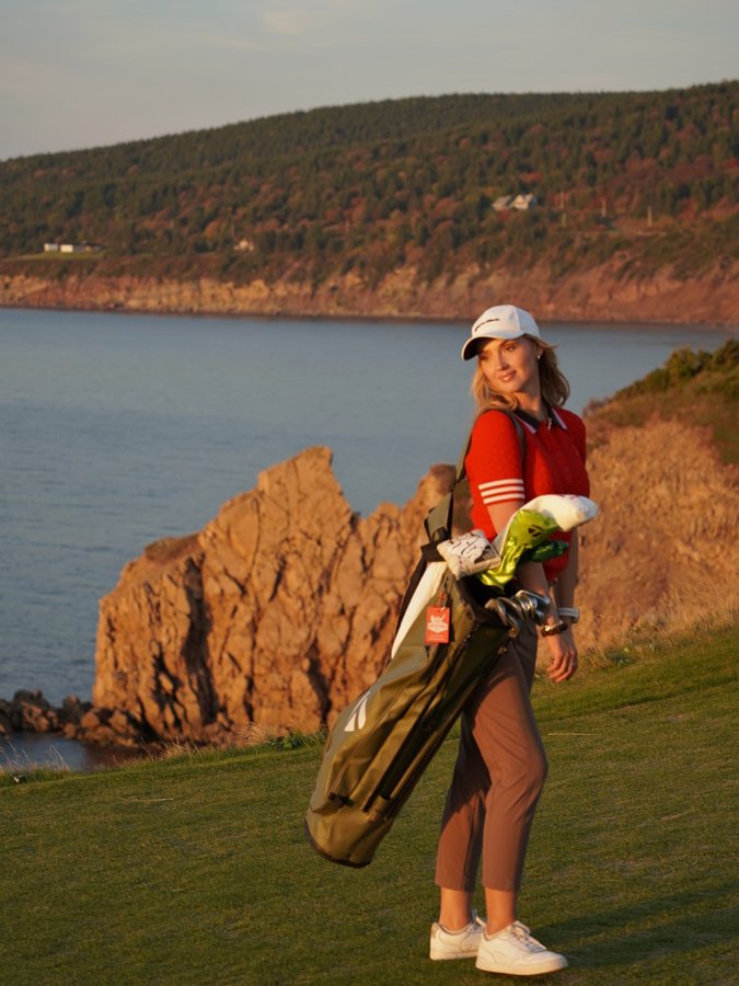 Instagram post by @saramwinter for RBC. Caption reads: What a place & event🥹 

Thank you @rbc for having....