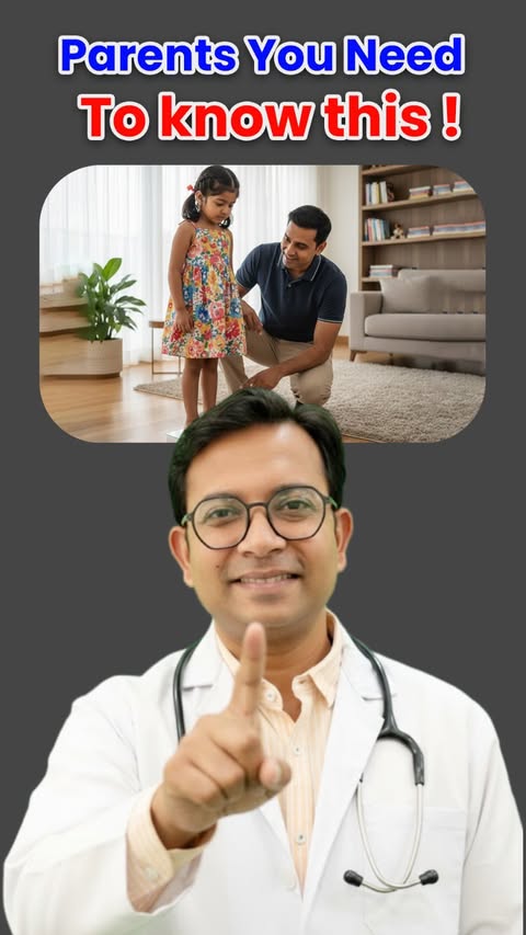 Instagram post by @dr.sourojitgupta for GRITZO. Caption reads: “Doctor, bachcha khaana toh kha raha hai, phir bhi....