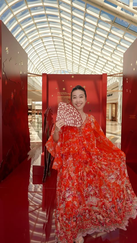 Instagram post by @jennyjzhou for Chadstone. Caption reads: @chadstone.au is turning Lunar New Year into a....