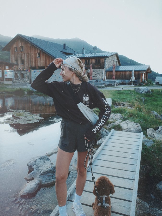 Instagram post by @katharinaannamaria for Tylko. Caption reads: last few days 🌀

my @tylko code is still valid:....