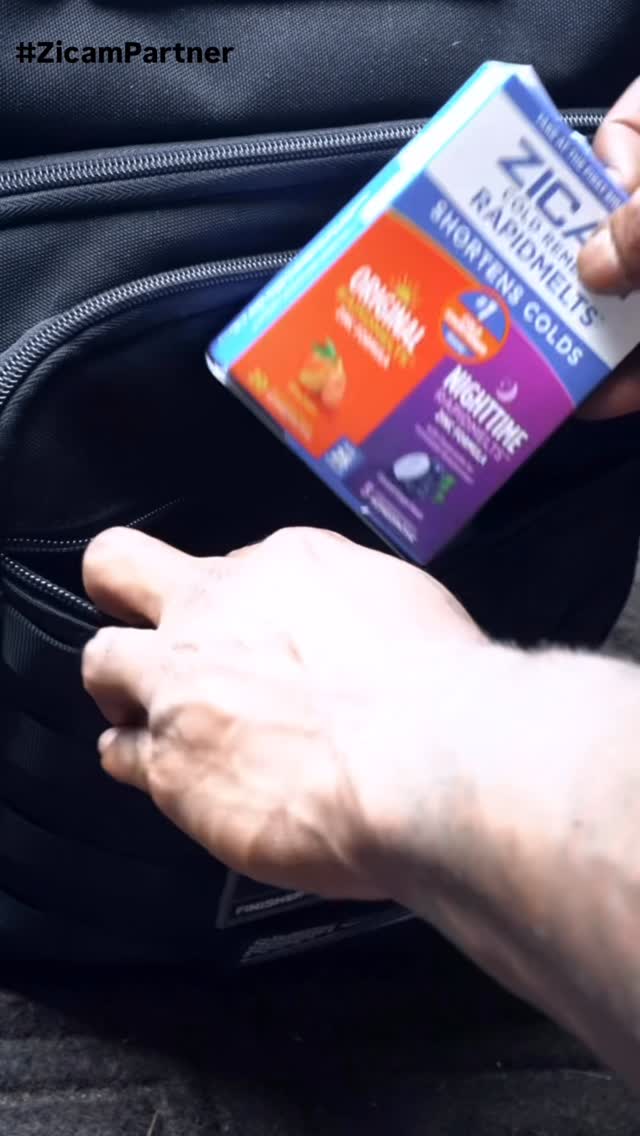 Instagram post by @trebeverly for Zicam. Caption reads: First sniffle? Take Zicam!
Shorten your
cold and....