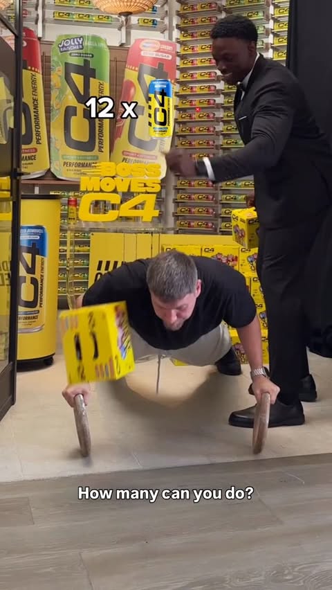 Instagram post by @slidismode for C4 Energy. Caption reads: [...] challenge for this year 💪 
Fueled by....