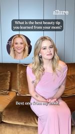 Instagram post by @avaphillippe for Allure. Caption reads: @avaphillippe is sharing the beauty advice passed....