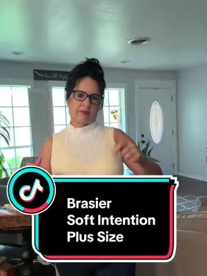 TikTok post by @miralysrodriguez2 for Soft Intention. Caption reads: Brasier Soft Intention Plus Size #BraPlusSize....