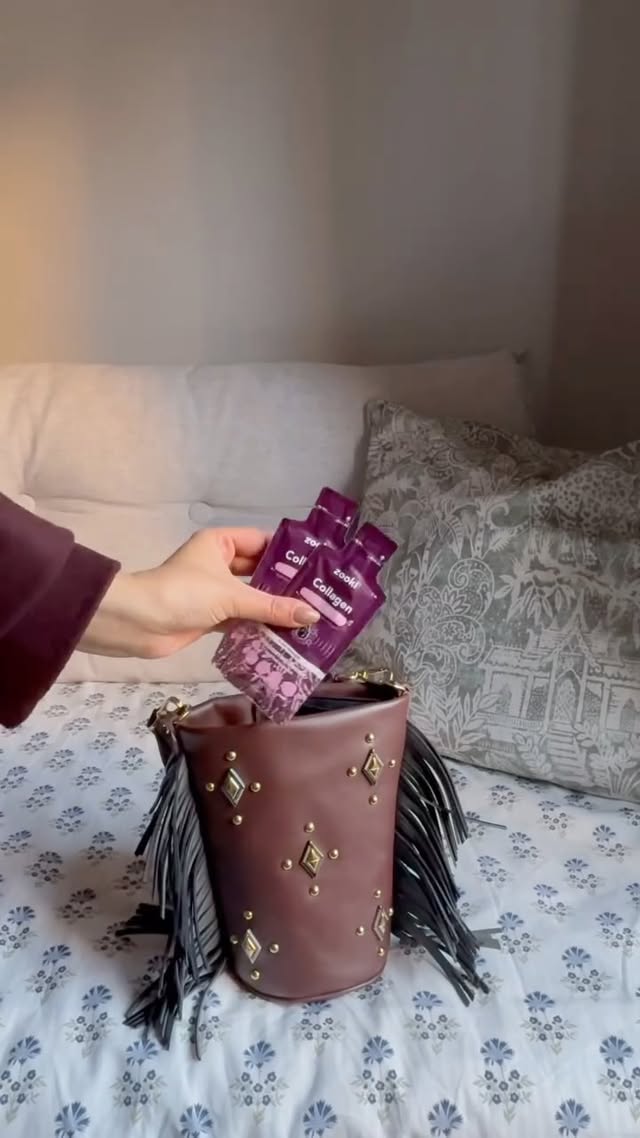 Instagram post by @sannashenna for Zooki. Caption reads: [...] into my routine. I’ve just started @zooki....