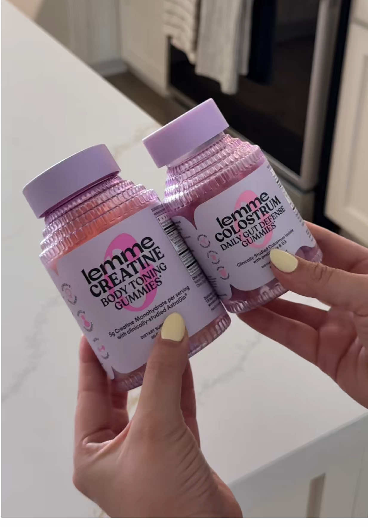 TikTok post by @erikairios for Lemme. Caption reads: Morning routine with @lemme @Kourtney Kardashian....
