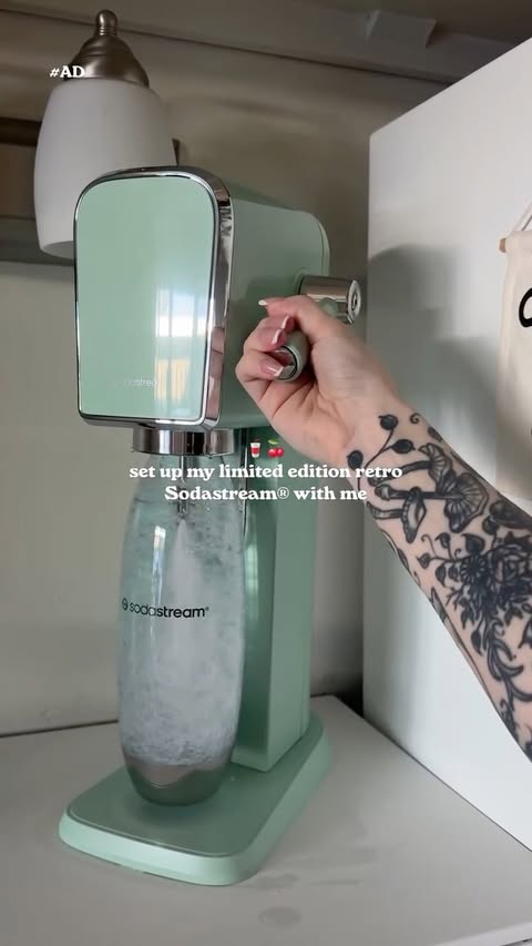 Instagram post by @oxmxl for SodaStream. Caption reads: [...] for the link or find it on my LTK....