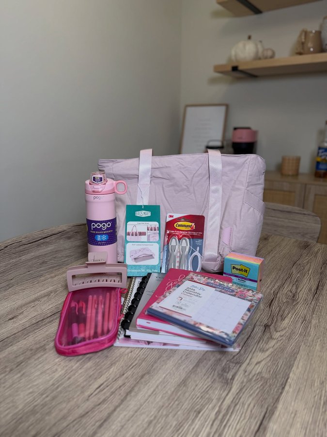 Instagram post by @lifebyallisonblog for Office Depot. Caption reads: #sponsored This year, I’m all about gifts that....