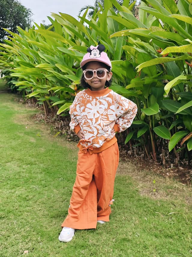 Instagram post by @vaibhavidwivedi for FirstCry. Caption reads: #collaboration with @FirstcryIndia 🌸 Spring is....