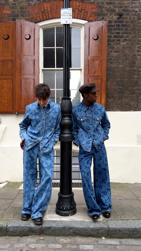 Instagram post by @kassimekara_ for Marimekko. Caption reads: ad | Dancing through life in @marimekko....