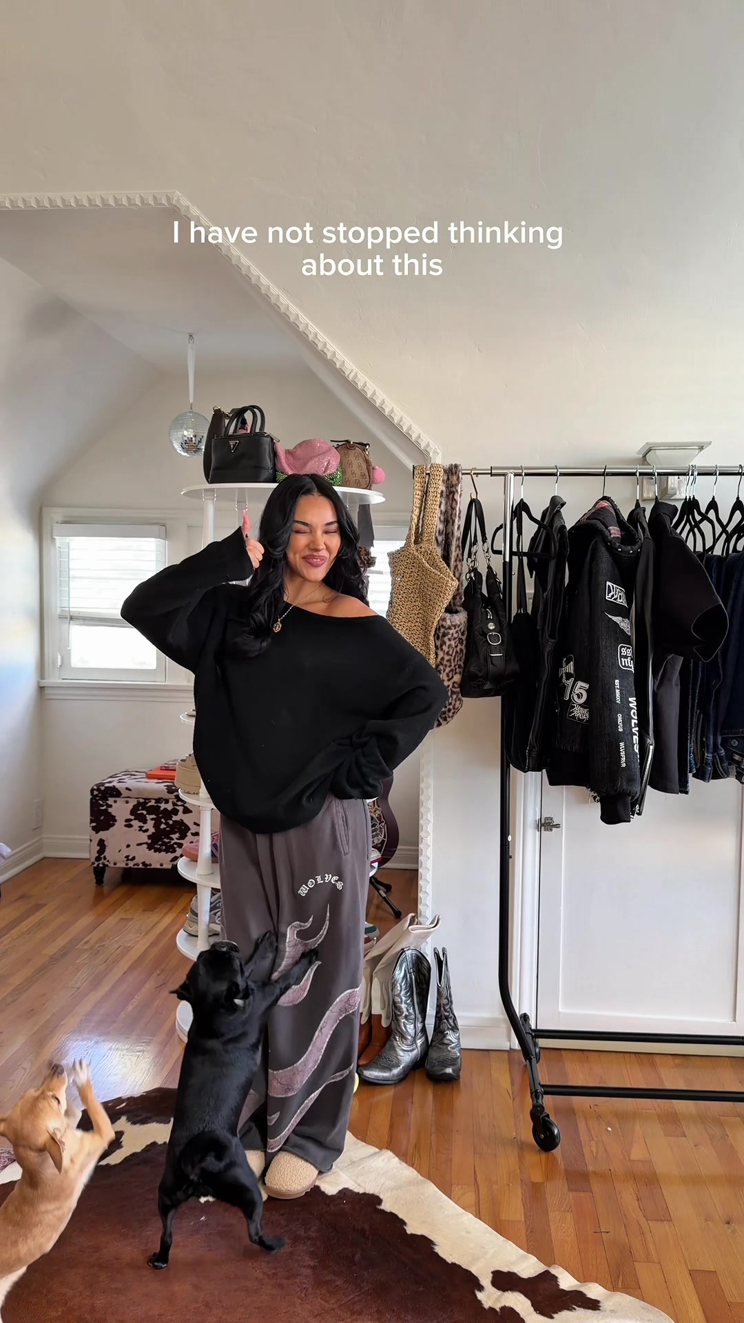 TikTok post by @thecelyvazquez for Darc Sport. Caption reads: @Darc Sport you outdid yourself AGAIN! Get dressed....