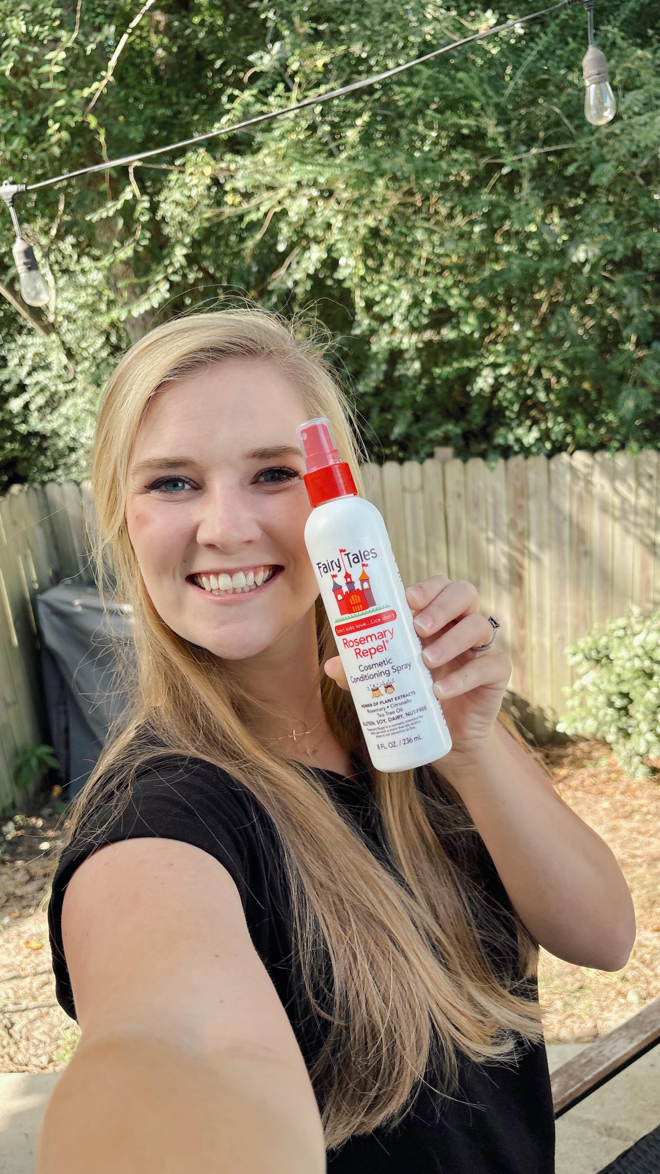 Instagram post by @everett_lines for Fairy Tales Hair Care. Caption reads: @fairytaleshaircare is the perfect addition to our....