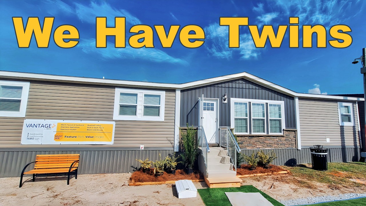 YouTube post by @NatesHomeTours for Webull. Caption reads: You Won’t Believe This Manufactured Home | Modern....