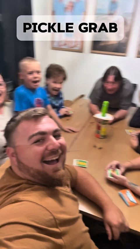 Instagram post by @logan_durrance for Exploding Kittens. Caption reads: [...] Grab! @gameofkittens #EKPartner....