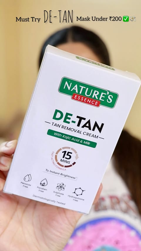 Instagram post by @preeti_shah10 for Nature’s Essence. Caption reads: [...] skin care Ritual ✨ Product used: Nature’s....