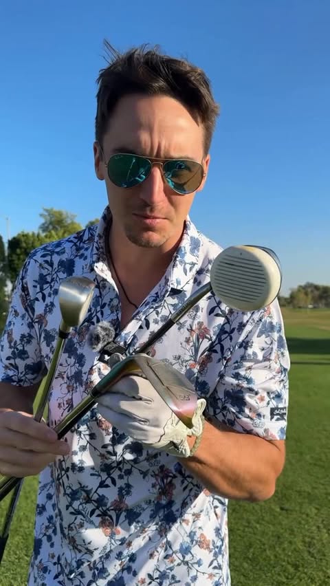 Instagram post by @nick_delfico for Badbirdiegolf. Caption reads: [...]  Either way we are looking good with....