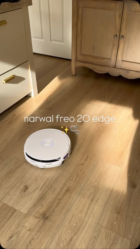 Instagram post by @mydoseofhome for Narwal Robotics. Caption reads: A cleaning staple for those who like having clean....
