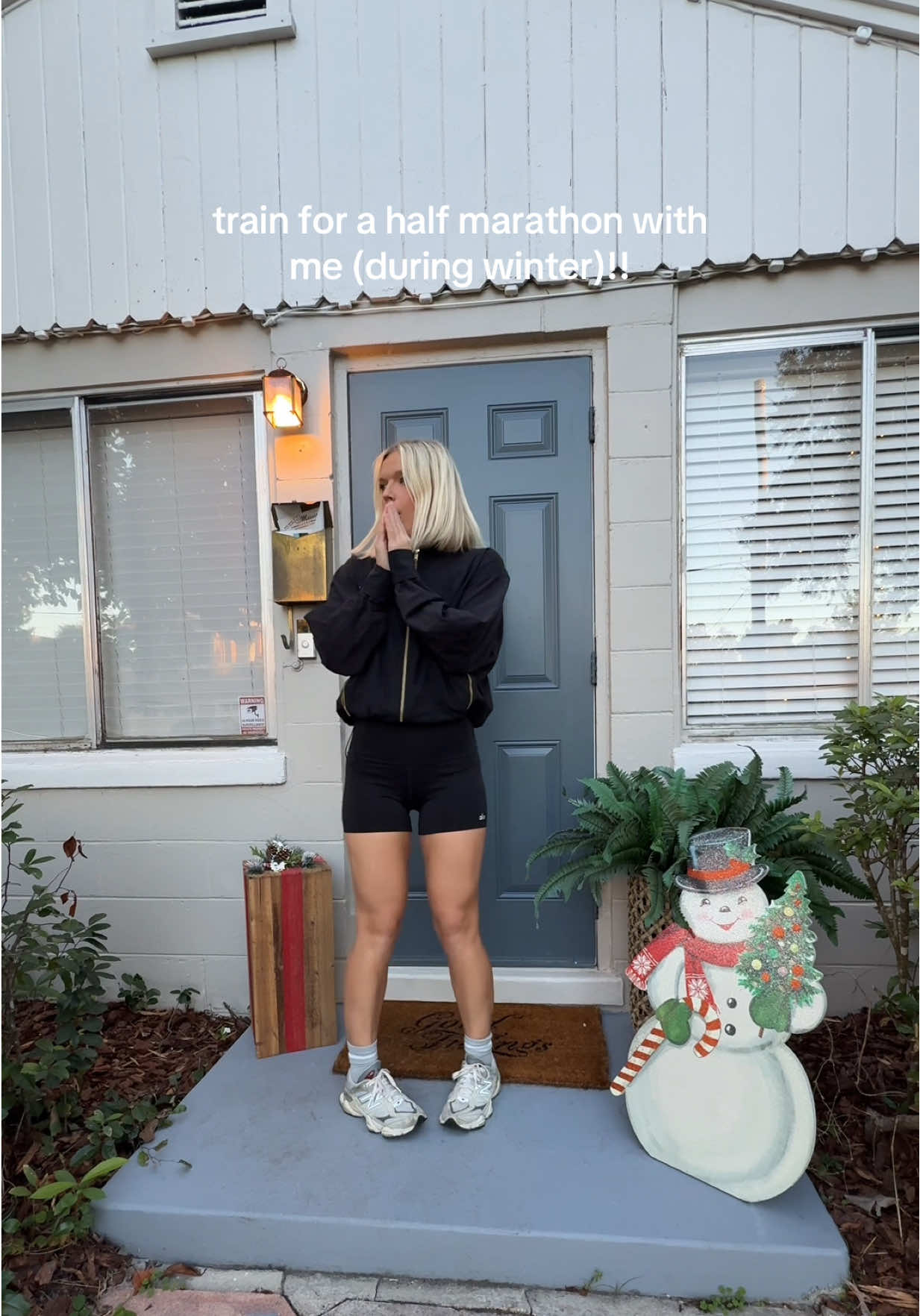 TikTok post by @thesavvykay for Ocoopa. Caption reads: no more cold hands!! 🏃@warmwithocoopa  #ocoopa....