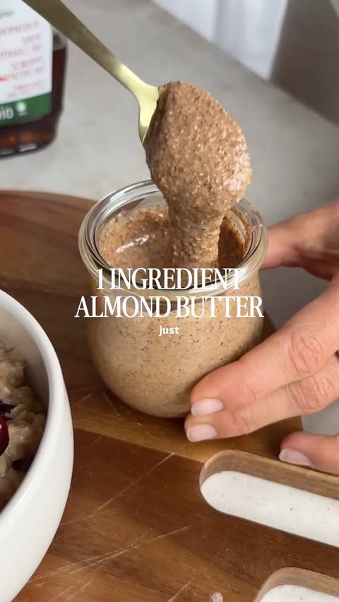 Instagram post by @marina_annen for COOP. Caption reads: [...] Naturaplan almonds from @coop.ch Roast them....