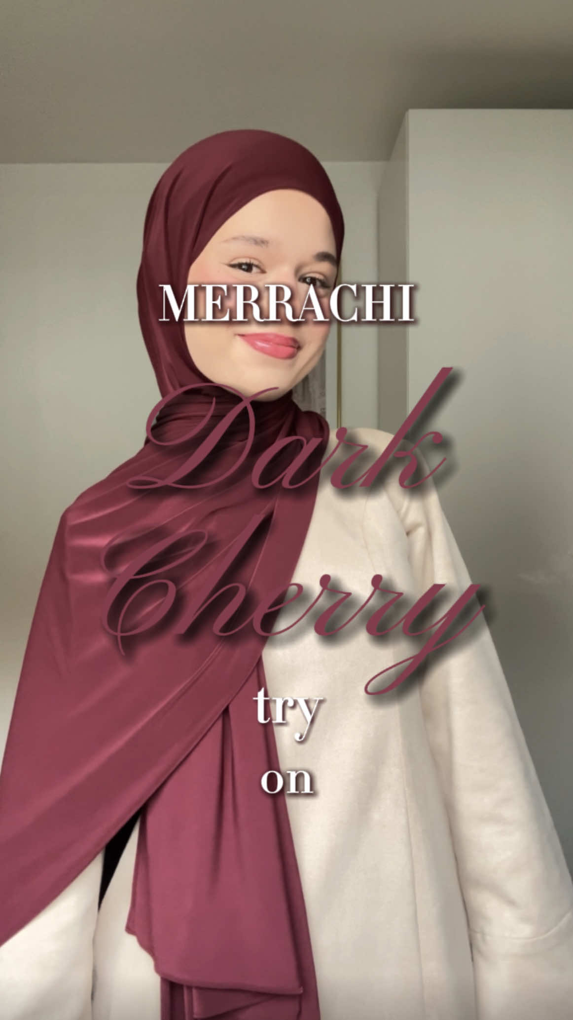 TikTok post by @simplyme.c for Merrachi. Caption reads: @MERRACHI going straight into my favs 🤍 which....