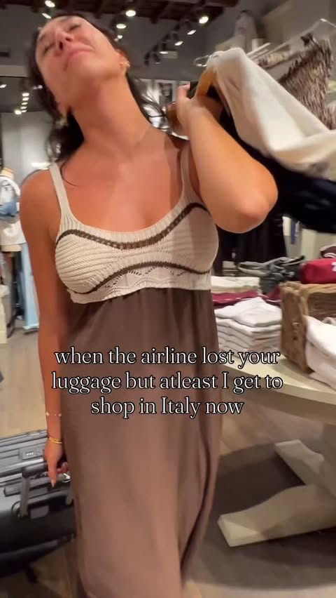 Instagram post by @rosee.rayy for Wizz Air. Caption reads: @wizzair can I have my luggage back please😅.