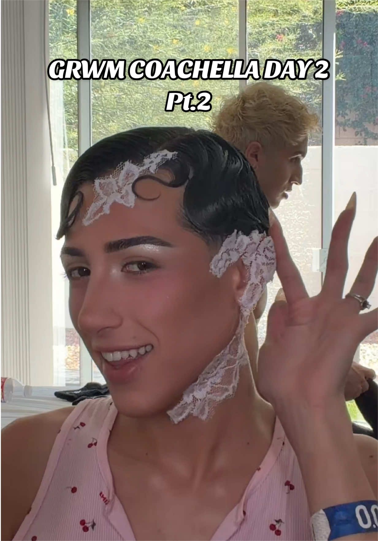 TikTok post by @daus_mendoza for NAKED SUNDAYS. Caption reads: [...] forget your SPF perfect over makeup @Naked....