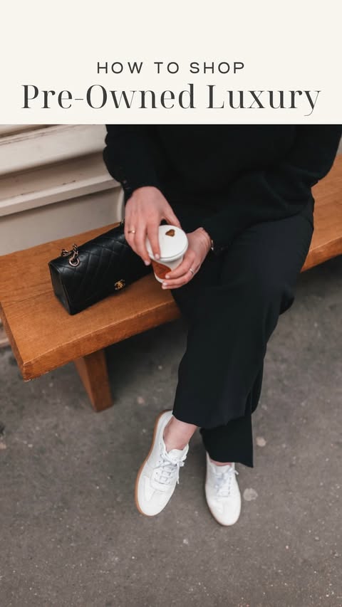 Instagram post by @meghandono for FASHIONPHILE. Caption reads: [...] and no one makes it easier than....