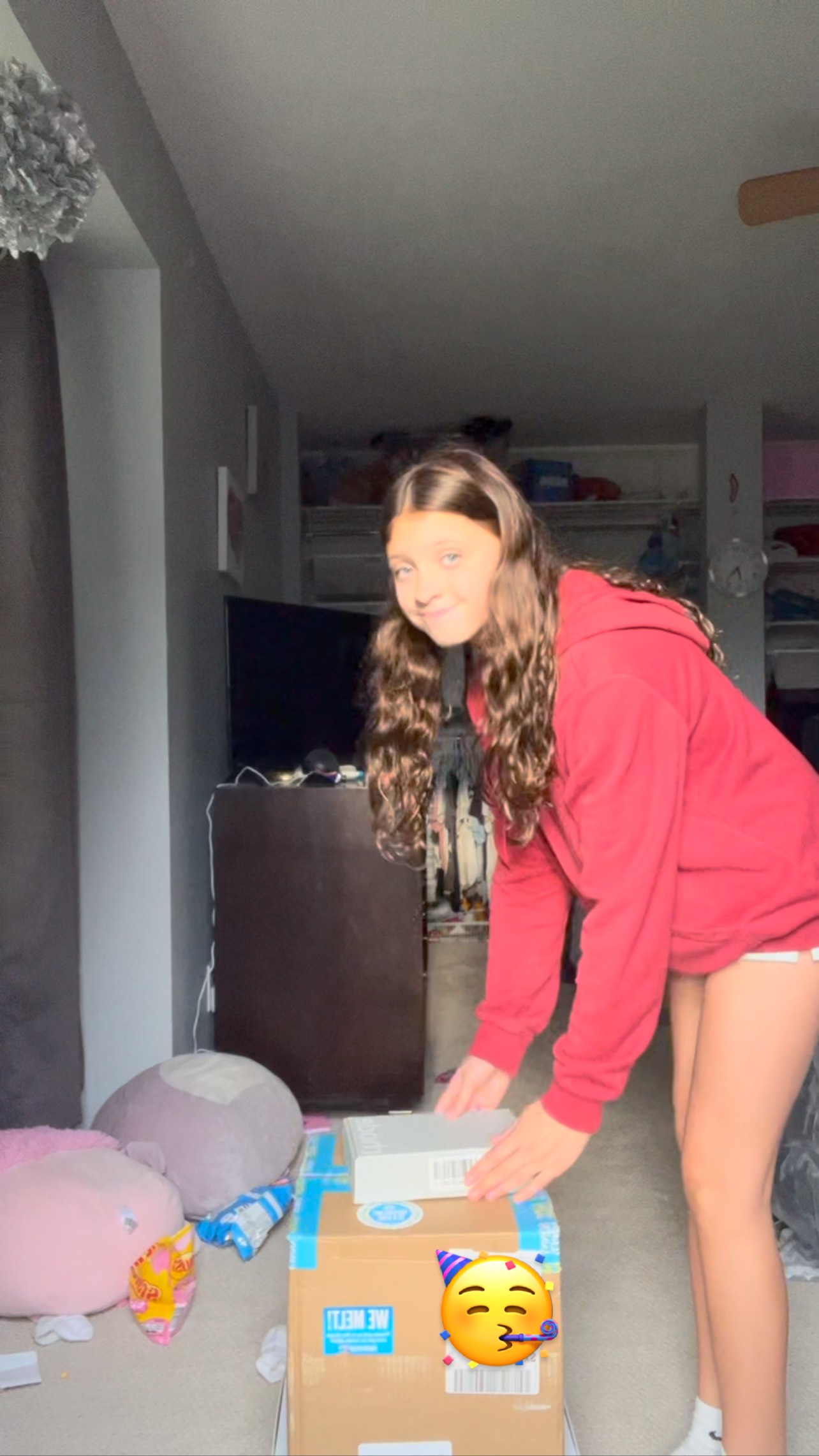 Instagram post by @glow_bae29 for SkinnyDipped. Caption reads: Pr haul #fypシ #preppy #cute #skincare #makeup....