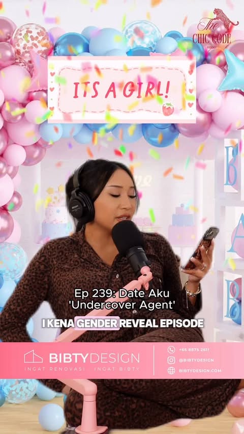 Instagram post by @wirdaelliesa for The Chic Code Podcast. Caption reads: [...] to you by @bibtydesign #thechiccodepodcast....