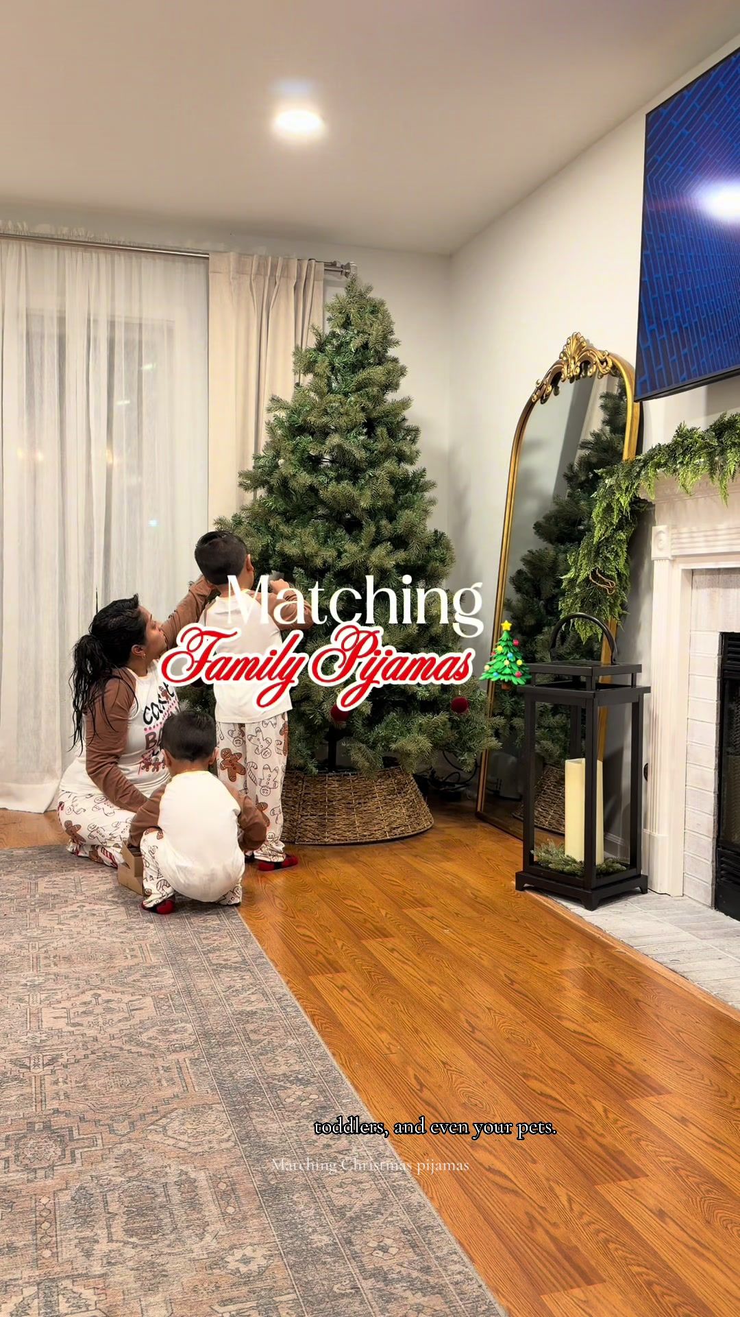 TikTok post by @tessteresita0 for PatPat. Caption reads: Grab these pijamas before they are gone!! Your....