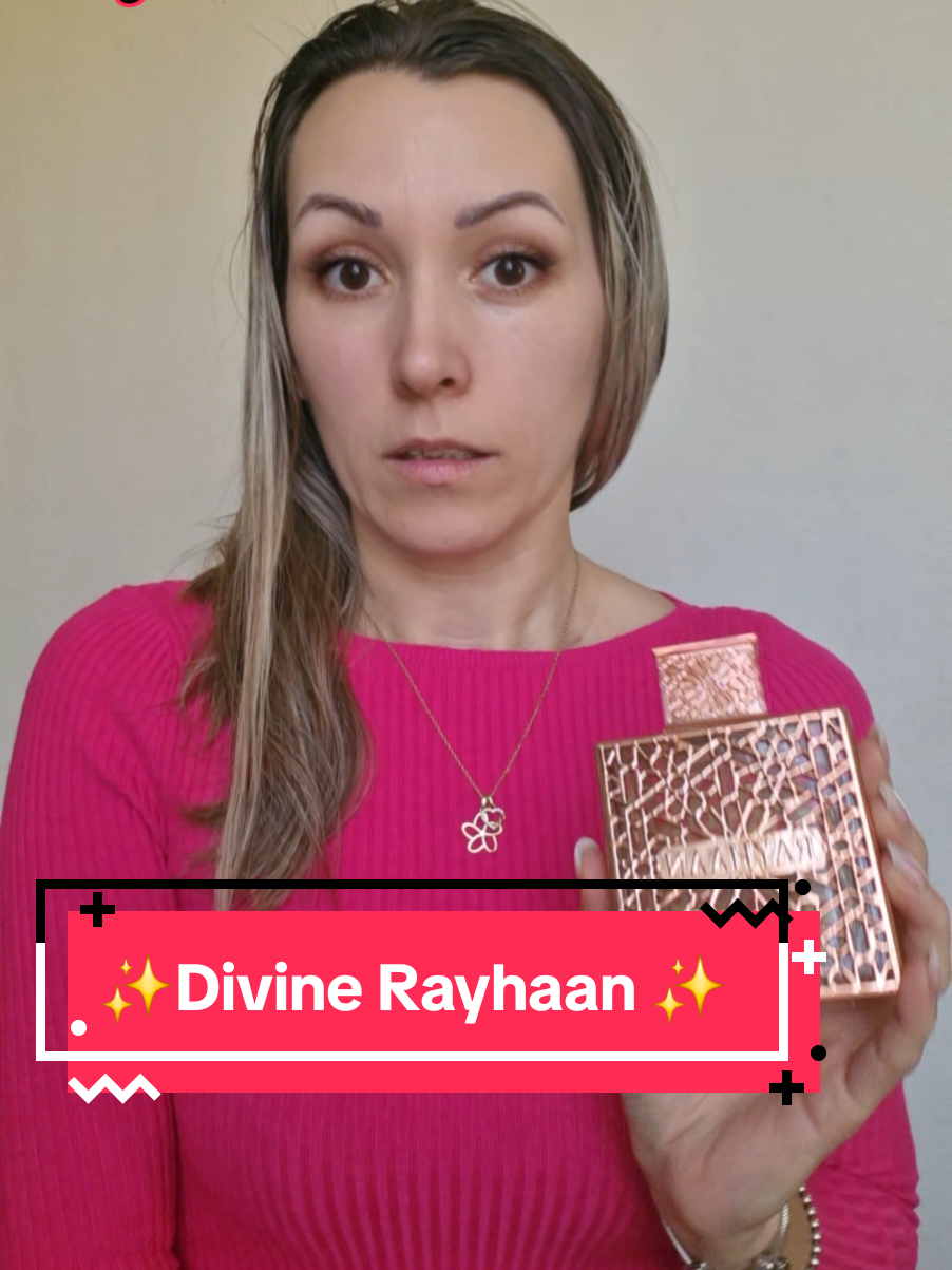 TikTok post by @erikapusks0 for Rayhaan Perfumes. Caption reads: [...] pentru sezonul cald ✨️ #gifted @Rayhaan....