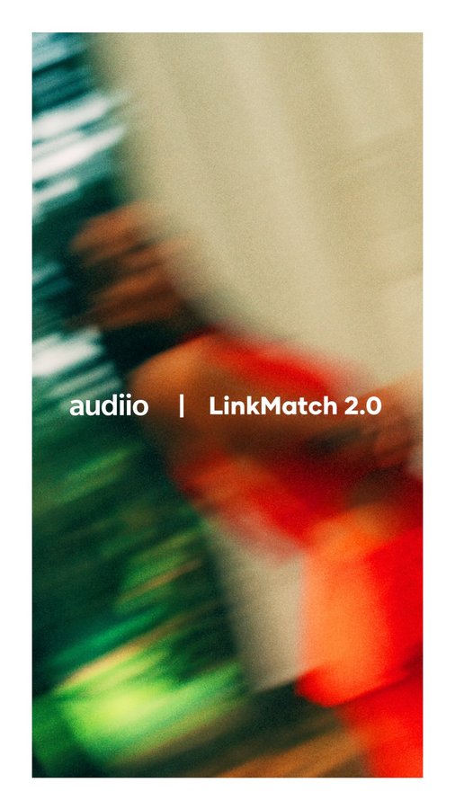 Instagram post by @austinjrupp for Audiio. Caption reads: #ad | LinkMatch 2.0 is finally here and it’s....