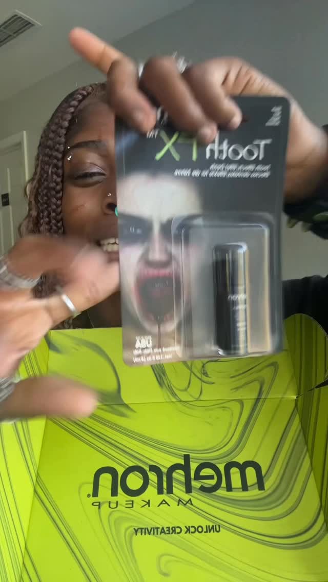 Instagram post by @iman_bearz for Mehron Makeup. Caption reads: giveaway? AS ALWAYS TY @mehronmakeup 
*
*
*
*
#sfx....