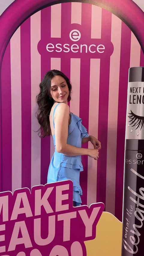 Instagram post by @coralcorbie for essence cosmetics. Caption reads: Publi. En resumen, gané yo 😎 (que no os engañen....