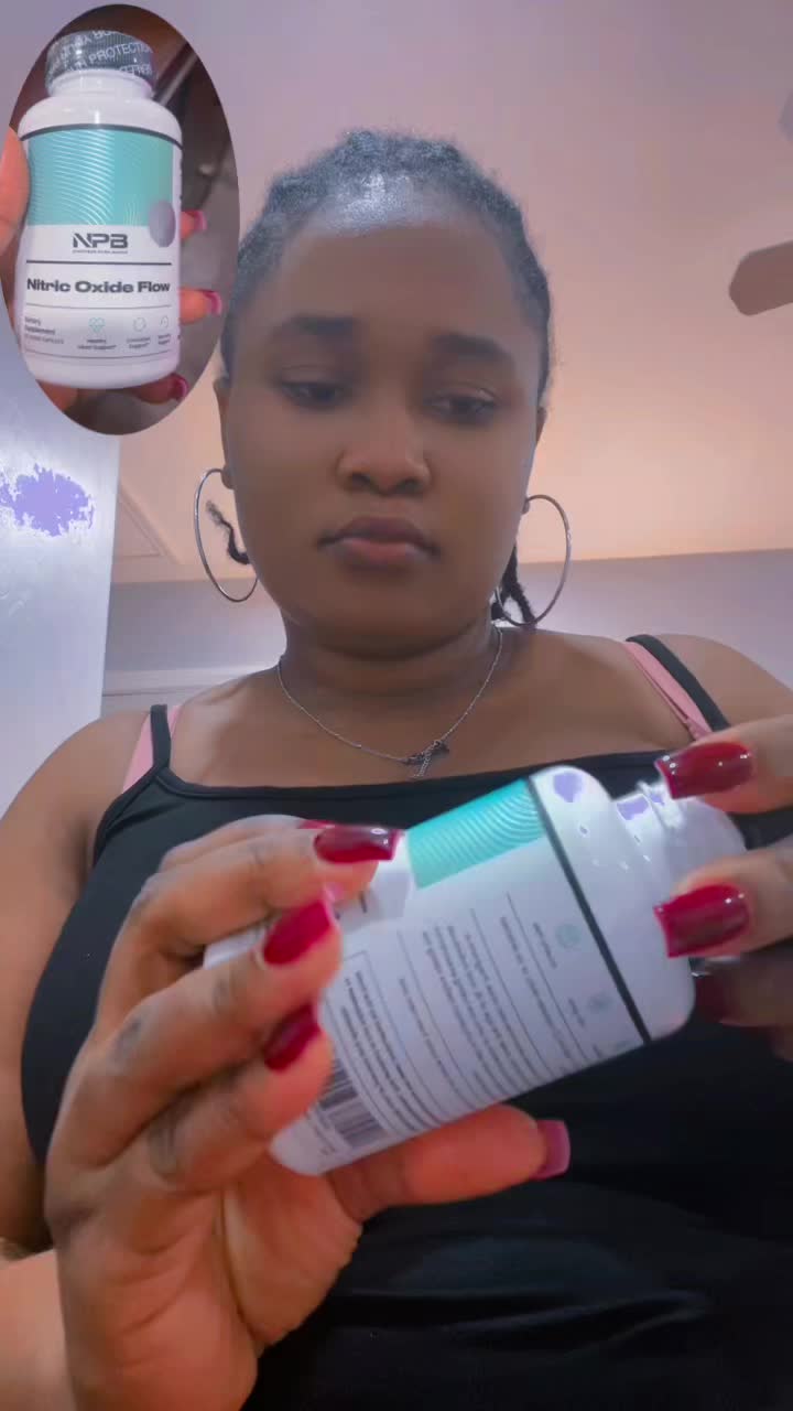 TikTok post by @kensoo04 for Nature's Pure Blend. Caption reads: @N1o1 Nitric....